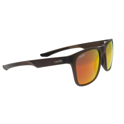 Oxide Solaris Polarised Matte Grey Red Mirror (54)