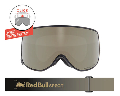 Red Bull Spect Magnetron Eon Black Smoke/Frozen Gold Mirror (Eon 011)