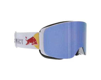 Red Bull Spect Magnetron Slick Silver Rose/Dusk Blue Snow Mirror (Slick 004)