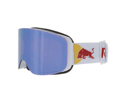 Red Bull Spect Magnetron Slick Silver Rose/Dusk Blue Snow Mirror (Slick 004)