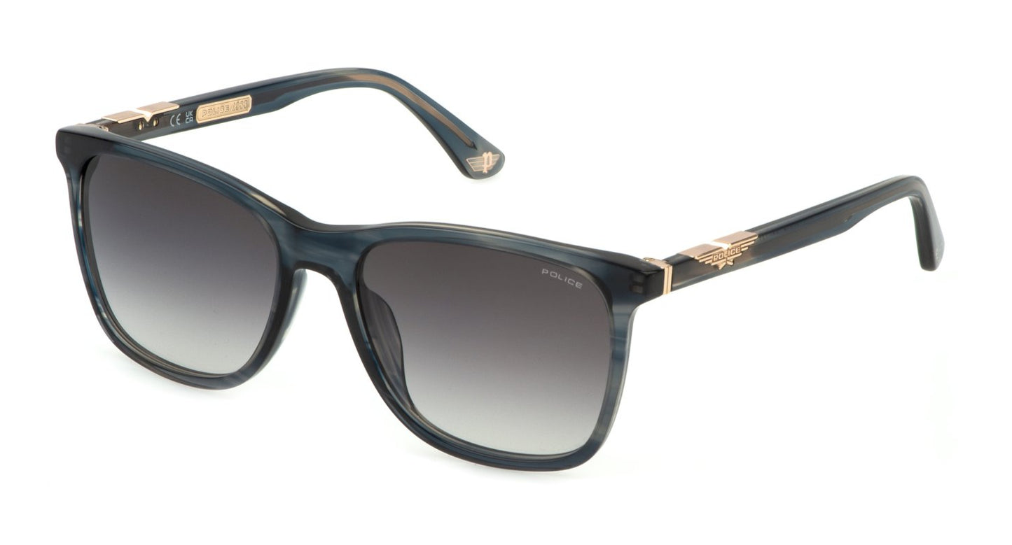 Police Origins 1 Stripped Blue/Grey Smoke Gradient (L872N G61P)