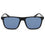 Police Gator 2 Polarised Matte Black Smoke/Blue Mirror SPLE02 U28B (57)
