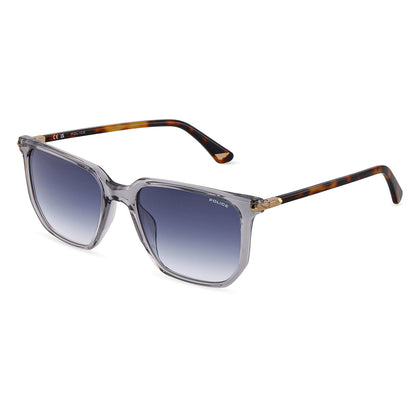Police Roadie 9 Clear Grey Gradient Blue SPLU70 04G0 (55)