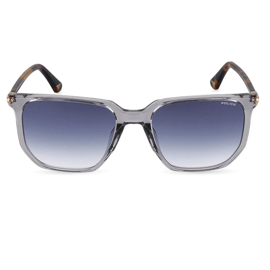 Police Roadie 9 Clear Grey Gradient Blue SPLU70 04G0 (55)