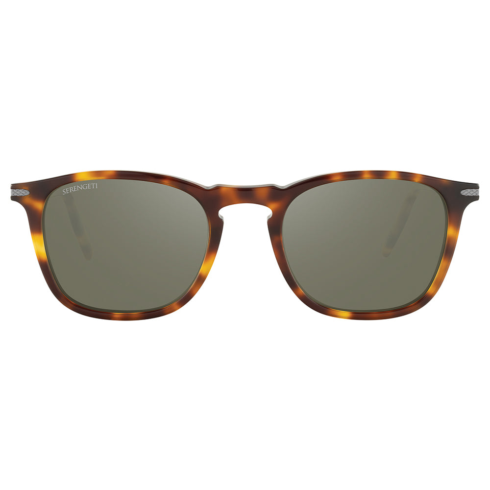 Serengeti Delio Photochromic Polarised Classic Tortoise 555nm Green/Silver Mirror SS021009 (51)