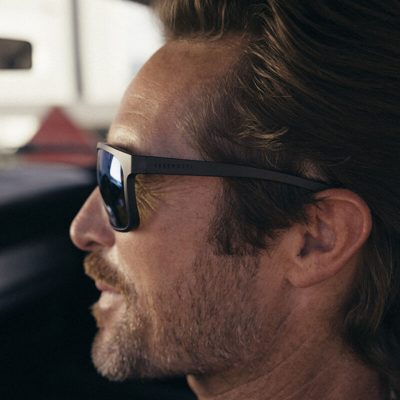 Serengeti Carson Polarised Matte Black Glass 555nm (750001)