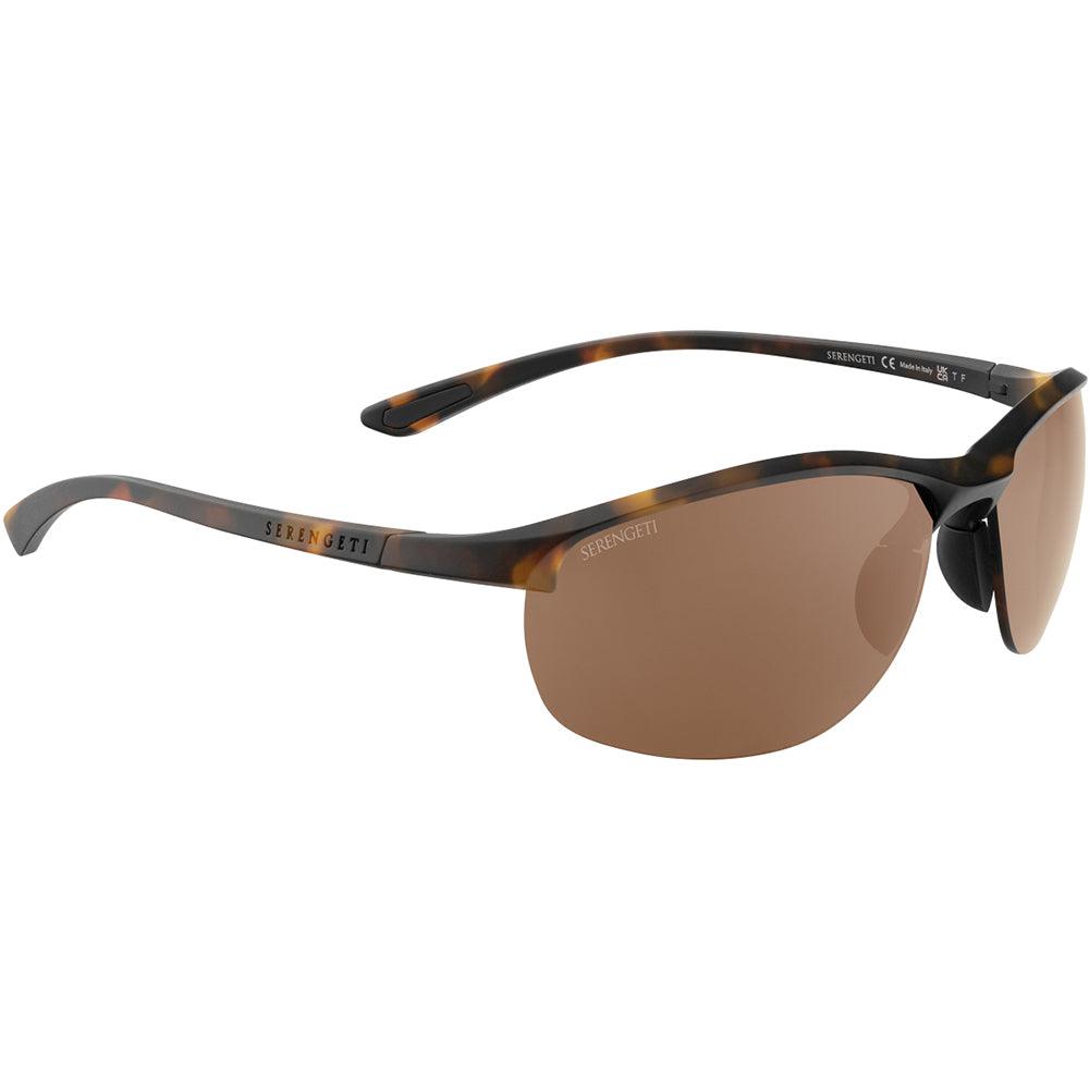 Serengeti James Photochromic Polarised Matte Tortoise Trivex Drivers Brown SS754006 (64)