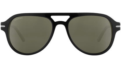 Serengeti Mateo Polarised Shiny Black Glass 555nm (765001)