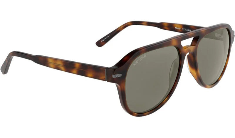 Serengeti Mateo Polarised Shiny Havana Glass 555nm (765003)
