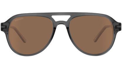 Serengeti Mateo Polarised Shiny Translucent Grey Glass Drivers (765004)