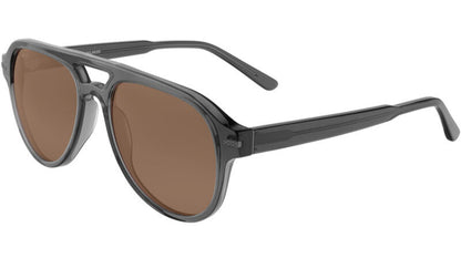 Serengeti Mateo Polarised Shiny Translucent Grey Glass Drivers (765004)