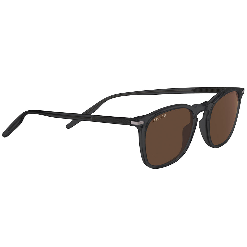 Serengeti Delio Large Photochromic Polarised Crystal Slate Drivers Brown SS818003 (54)