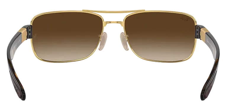 Ray-Ban 3522 Arista Gold Brown Gradient RB3522 001/13 (64)