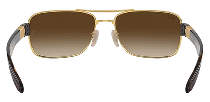 Ray-Ban 3522 Arista Gold Brown Gradient RB3522 001/13 (64)