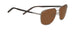 Serengeti Spello Photochromic Polarised Dark Gunmetal Drivers Brown SS044002 (58)