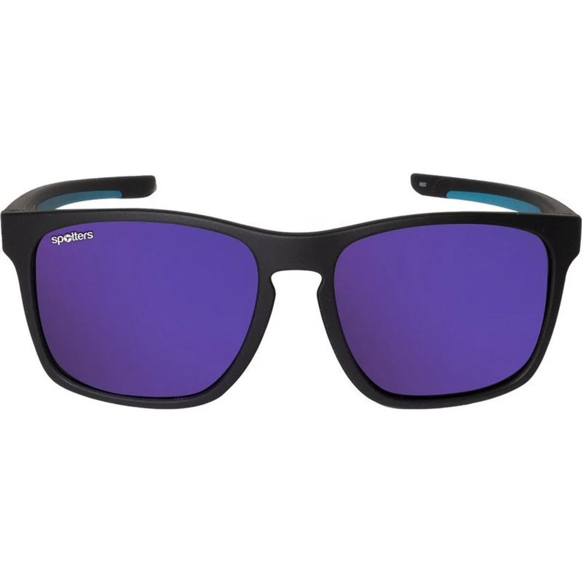 Spotters Youth Dingo Polarised Matte Black Purple Mirror (Dingo 05)