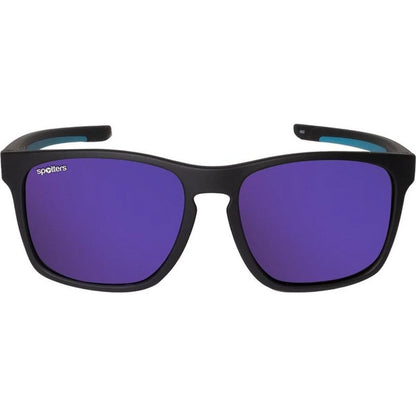 Spotters Youth Dingo Polarised Matte Black Purple Mirror (Dingo 05)