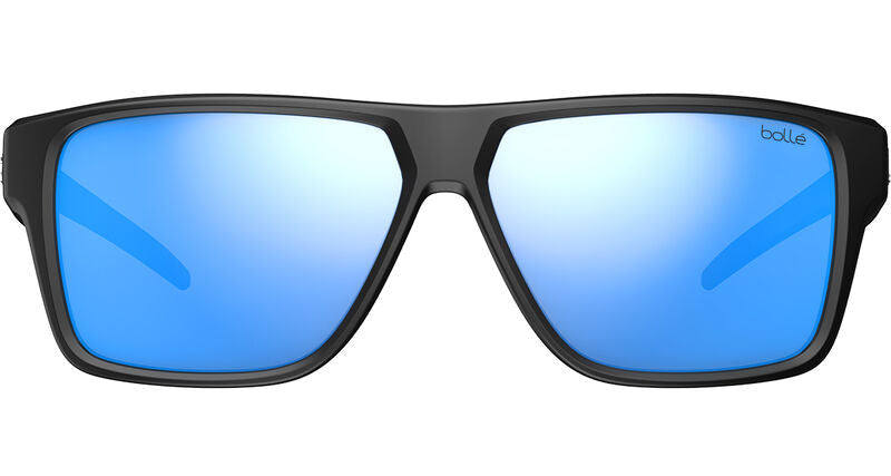 Bolle Temper Polarised Matte Black Sky Blue (042009)