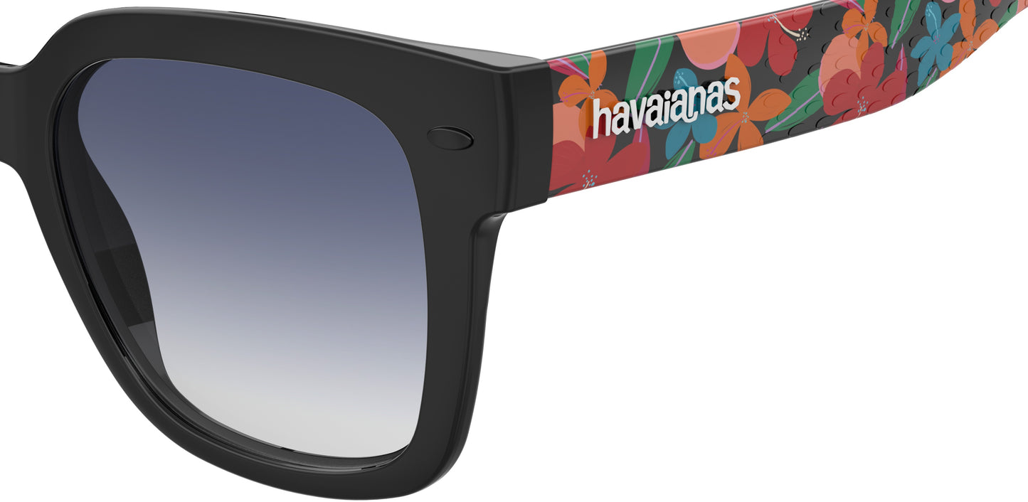 Havaianas Una Black Pattern Blue Gradient (Una 7RM/08)