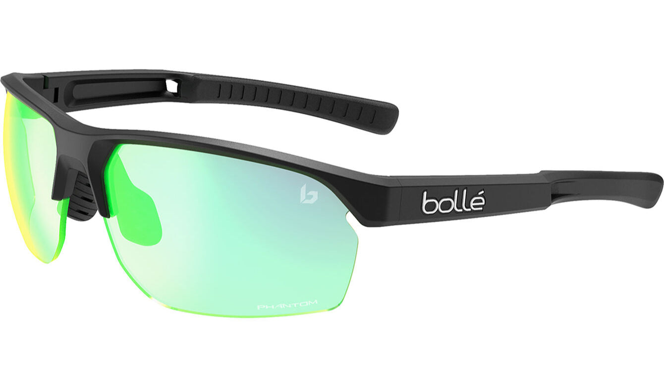 Bolle Victus S Matte Black Phantom Clear Green Photochromic (101006)