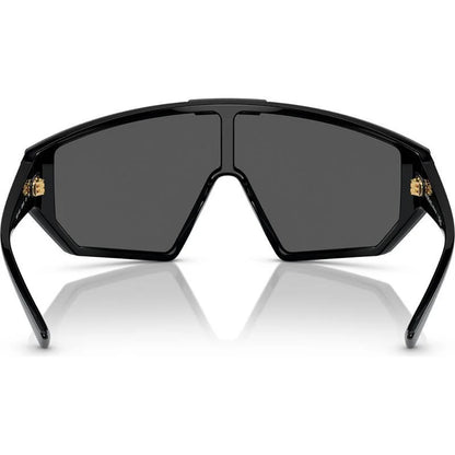 Versace 4461 Black Dark Grey/Gold Mirror VE4461 GB1/87 (47)