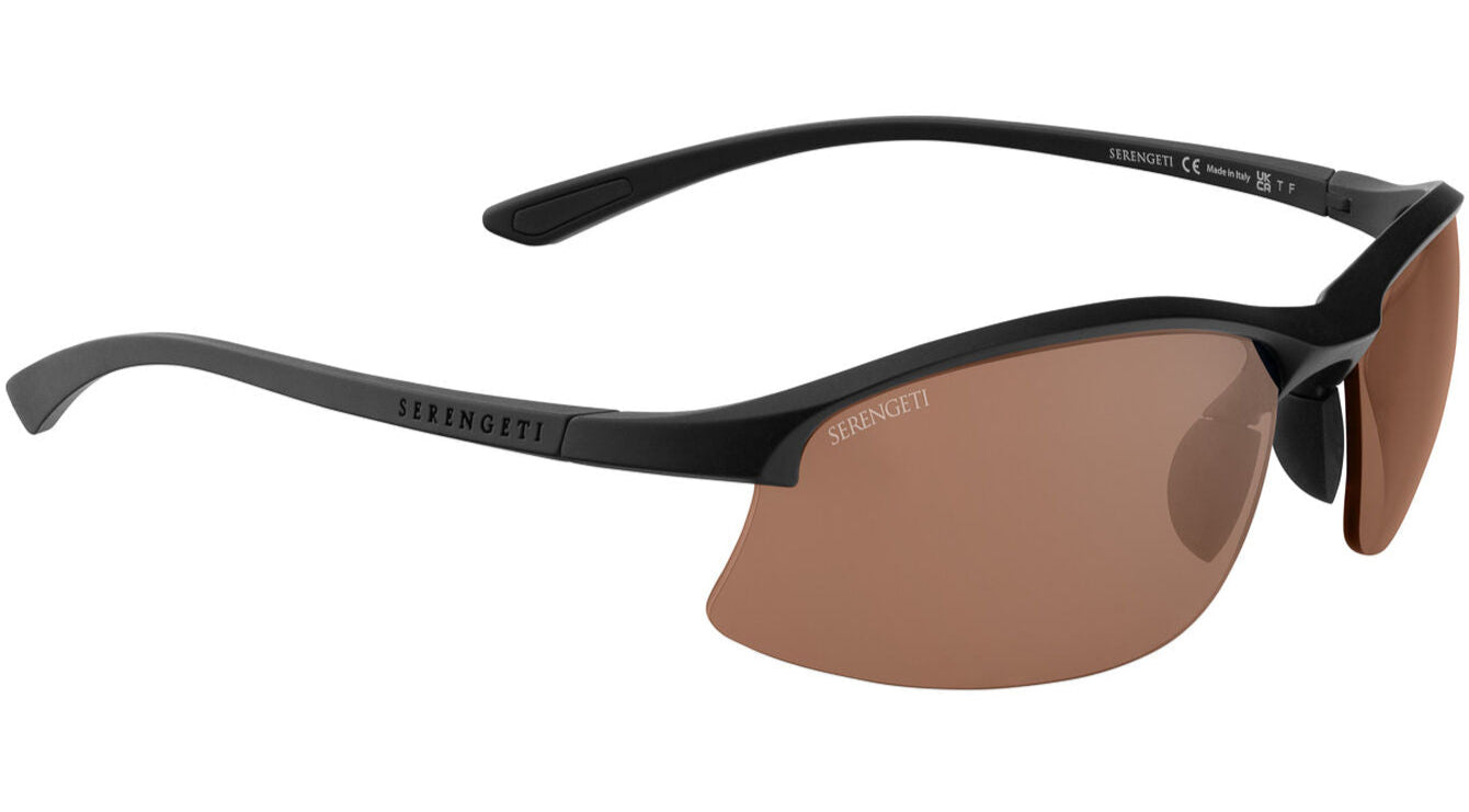 Serengeti Winslow 2.0 Polarised Matte Black Saturn Drivers (751001)