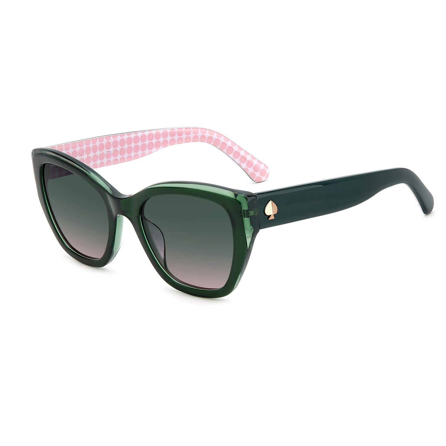 Kate Spade Yolanda/S Green Green/Pink Gradient KS205499 1ED JP (51)