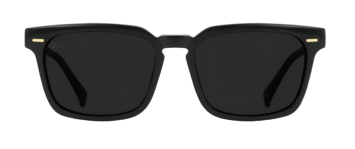 Raen Adin Recycled Black Dark Smoke Polarised (Adin 06)
