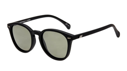 Le Specs Bandwagon Black Rubber with Grey (1502053)