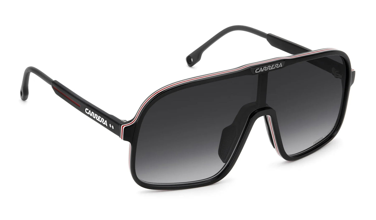 Carrera C Sport 11/S Black/Red Dark Grey Gradient (C Sport 11/S OIT 90)
