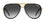 Carrera 1076/S Black/Gold Dark Grey Gradient (1076/S 2M2 90)