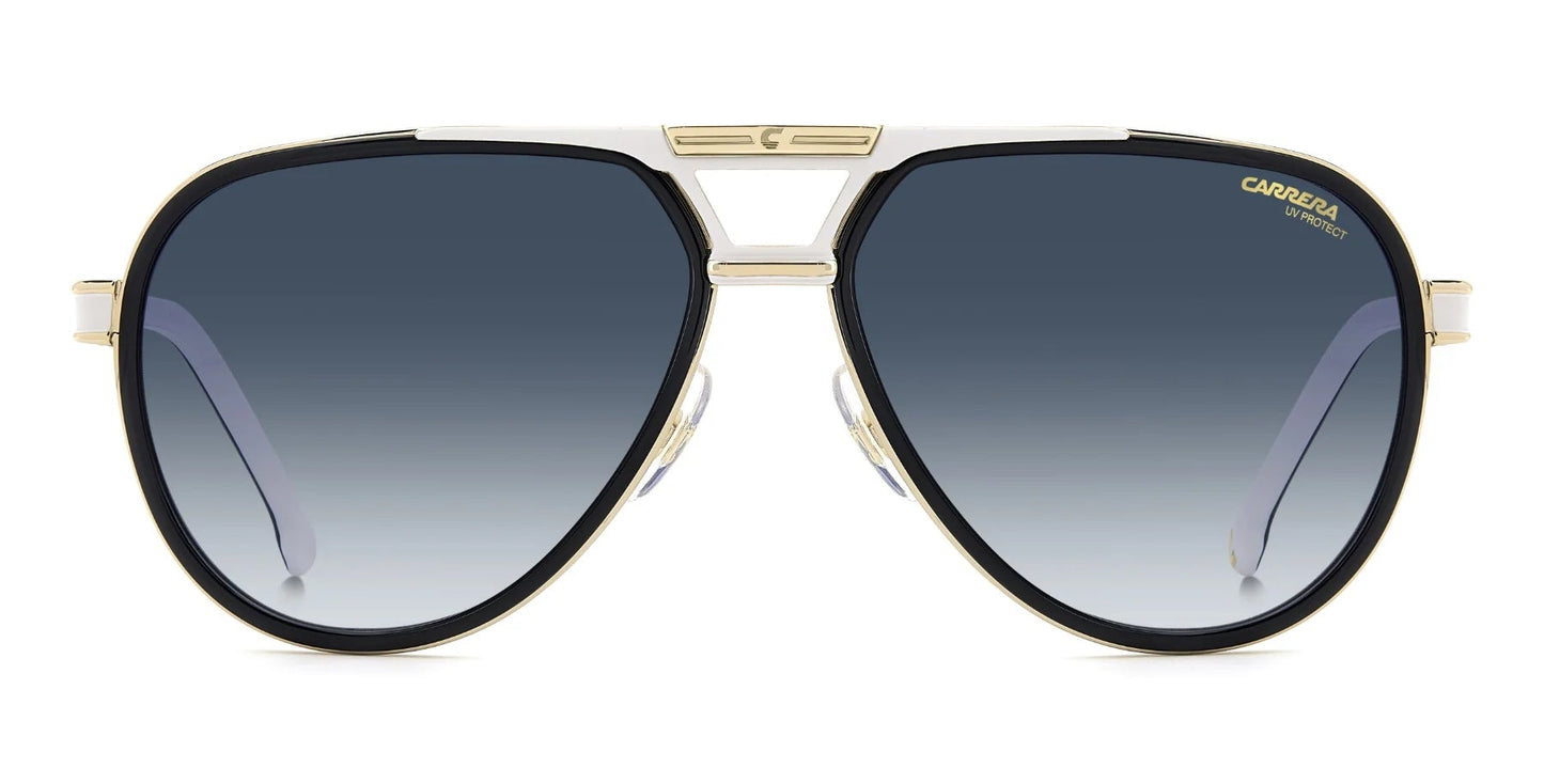 Carrera 1076/S Black/White Dark Blue Gradient (1076/S 80S 08)