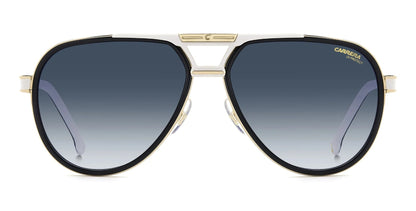 Carrera 1076/S Black/White Dark Blue Gradient (1076/S 80S 08)