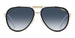 Carrera 1076/S Black/White Dark Blue Gradient (1076/S 80S 08)