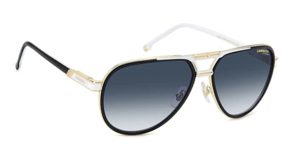 Carrera 1076/S Black/White Dark Blue Gradient (1076/S 80S 08)