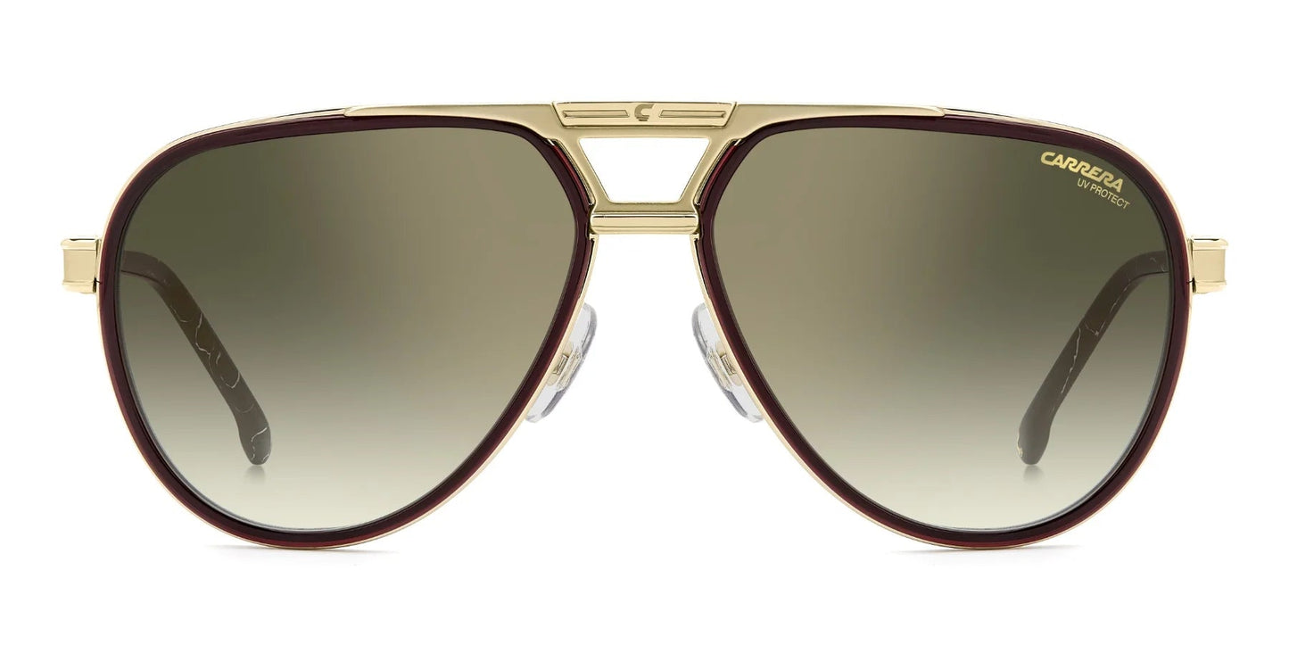 Carrera 1076/S Black/Red Green Gold Mirror Gradient (1076/S OIT D6)