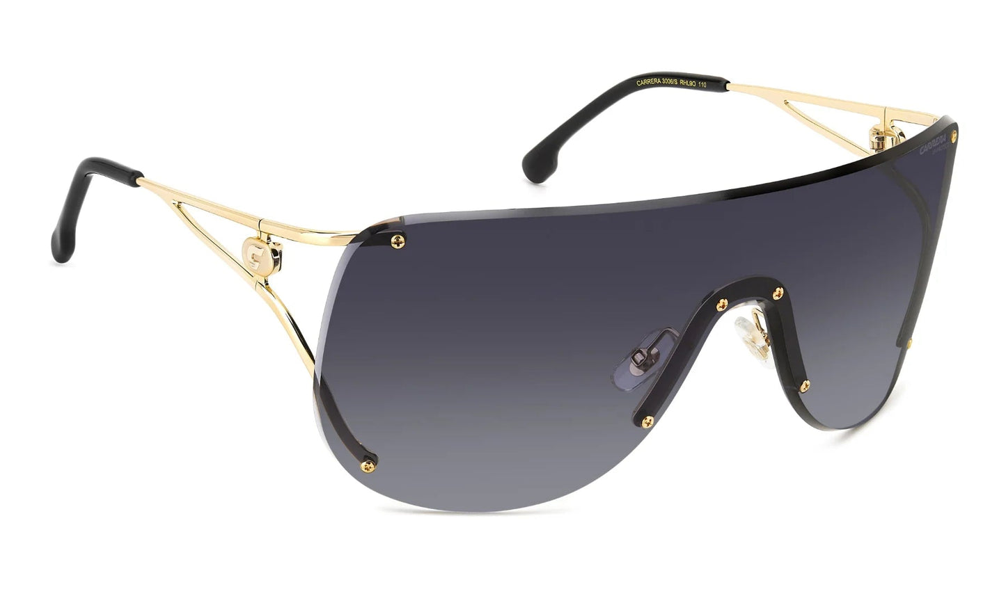 Carrera 3006/S Gold/Black Dark Grey Gradient (3006/S RHL 90)