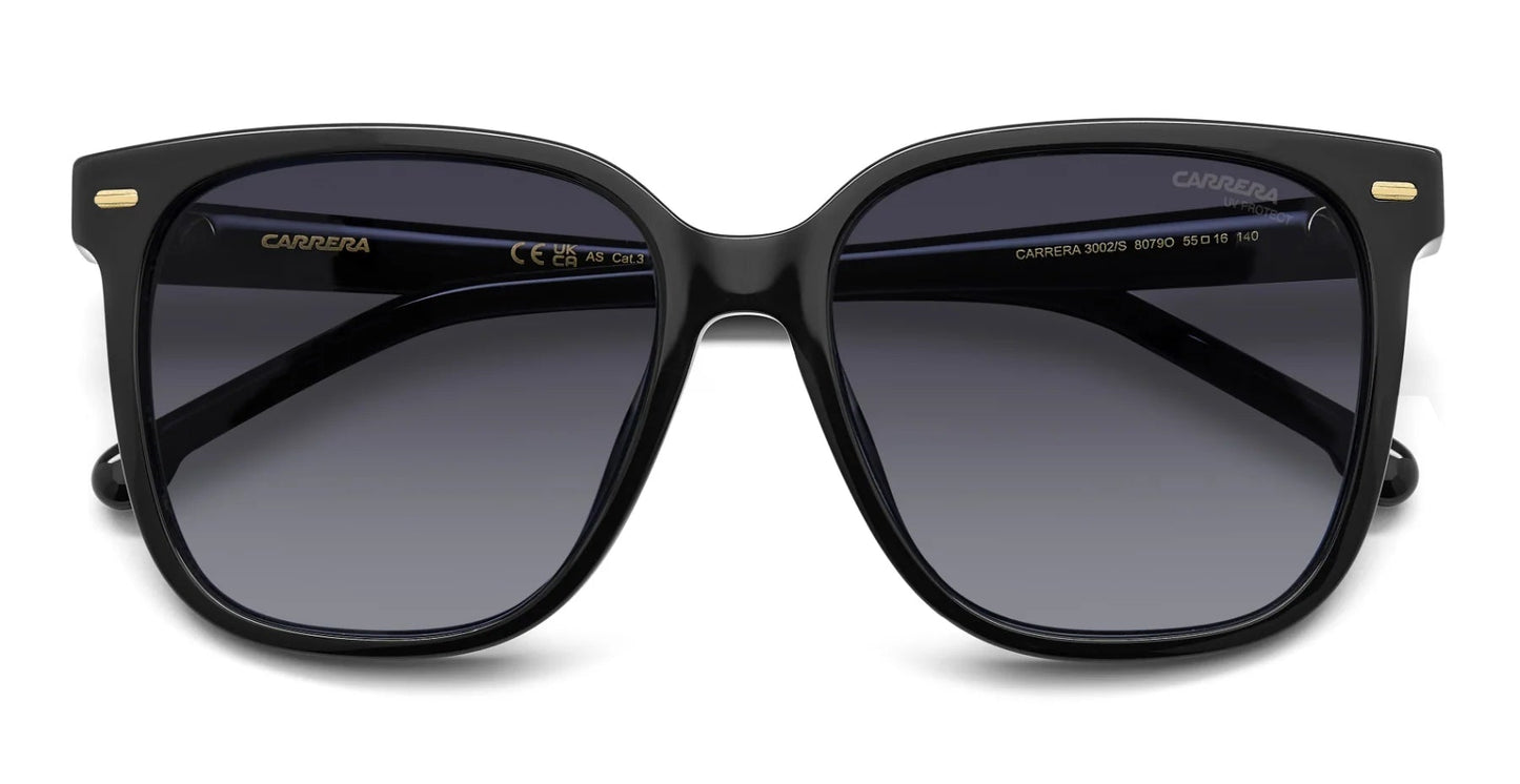 Carrera 3002/S Black Dark Grey Gradient (3002/S 807 90)