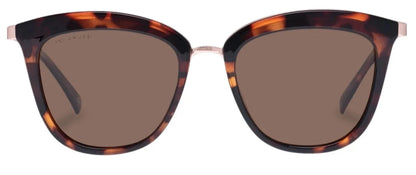 Le Specs Caliente Polarised Gloss Tortoiseshell Rose Gold Brown (1802484)