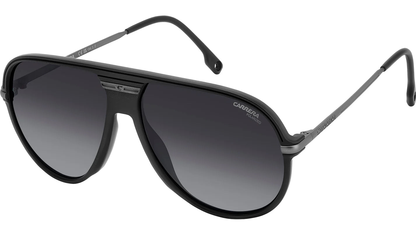 Carrera C Sport 06/S Polarised Matte Black Grey Gradient (RZZ WJ)