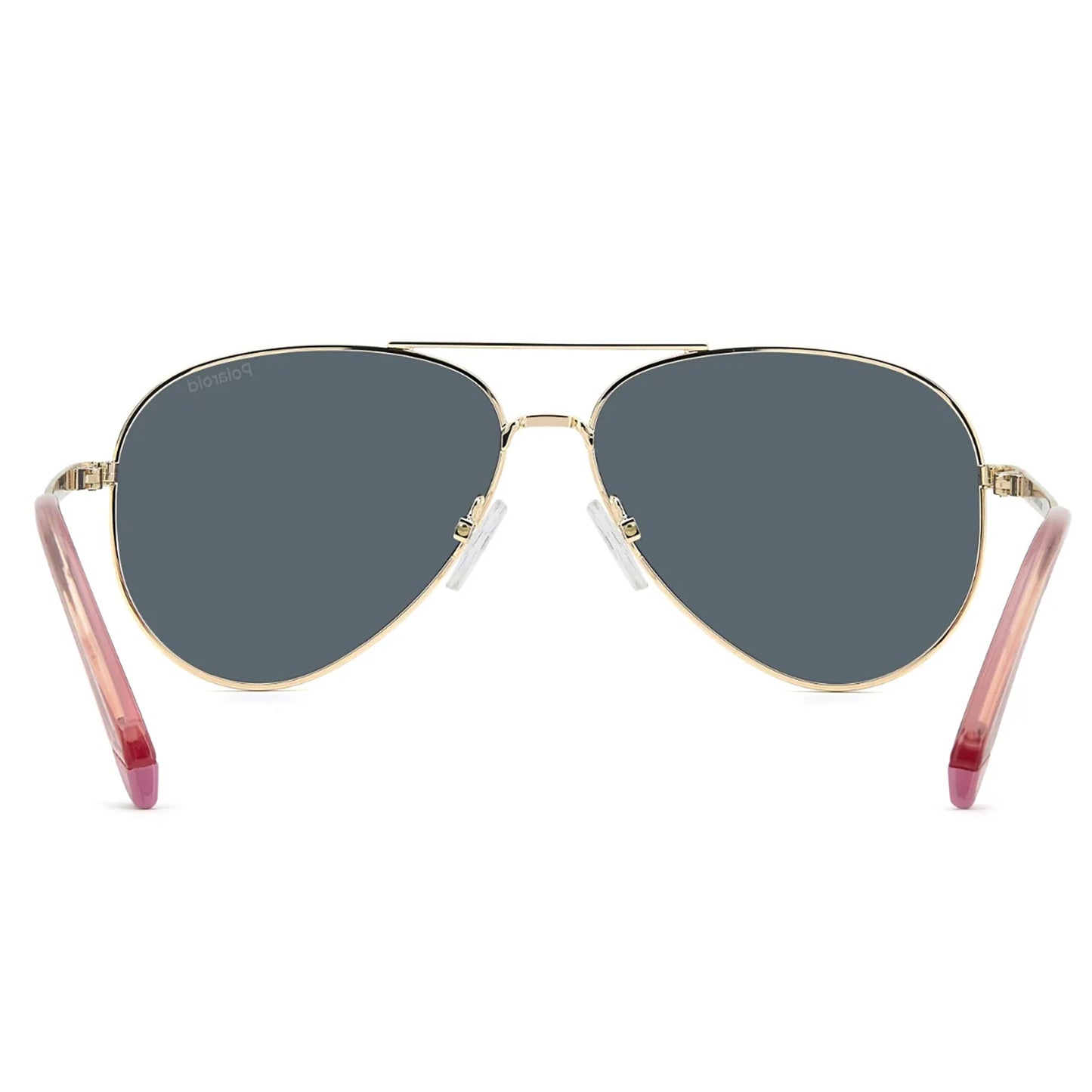 Polaroid Kids 8073/S Polarised Gold/Pink Rose Gold Mirror PLD 8073/S EYR JQ (55)