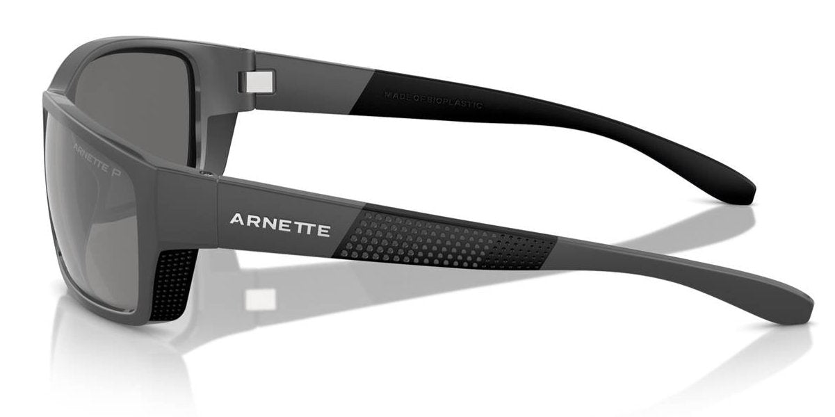 Arnette Frambuesa 4336 Polarised Medium Grey Black Grey Silver Mirror (4336 2870Z3)