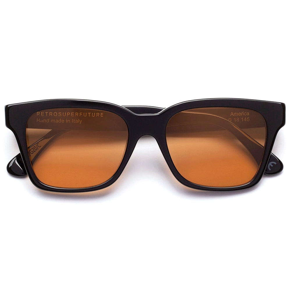 Retrosuperfuture America Refined | Black Orange RSF 912 (52)