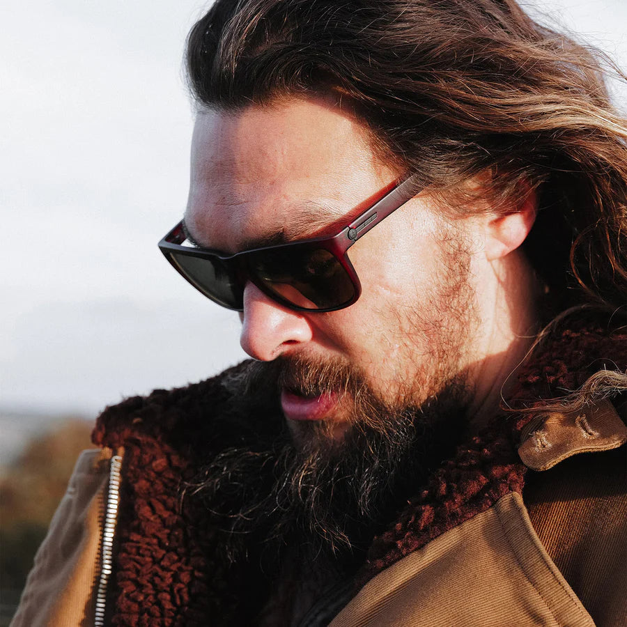 Electric Knoxville XL Jason Momoa Matte Boars Blood Grey Polarised (11269142)