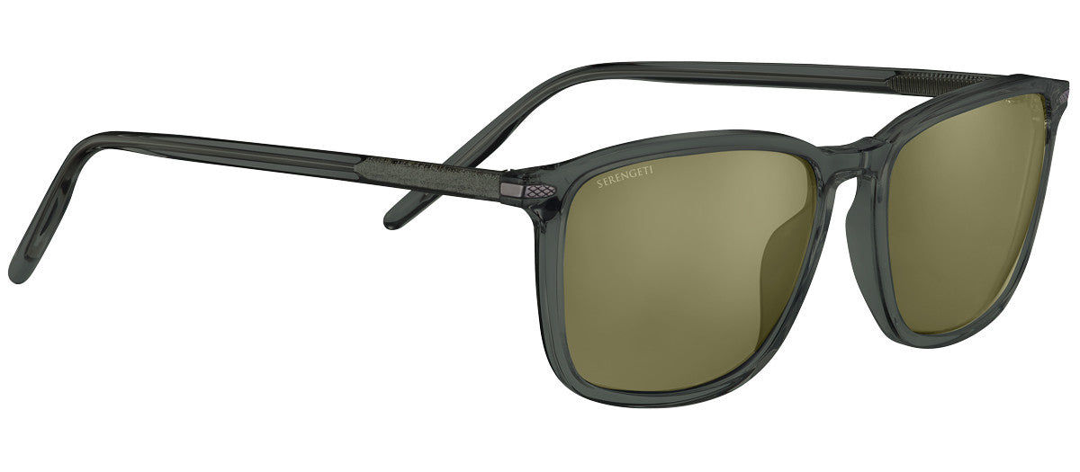 Serengeti Lenwood Polarised Shiny Translucent Gunmetal Glass 555nm (485005)
