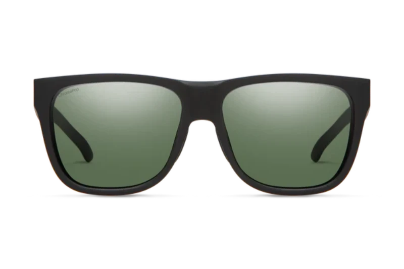 Smith Lowdown 2 Polarised Matte Black ChromaPop Grey Green (Lowdown 2 003 L7)