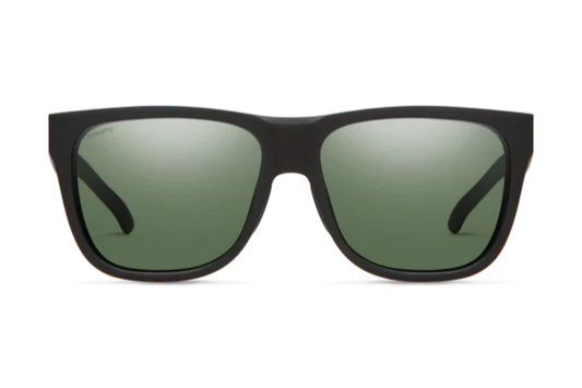 Smith Lowdown 2 Polarised Matte Black ChromaPop Grey Green (Lowdown 2 003 L7)