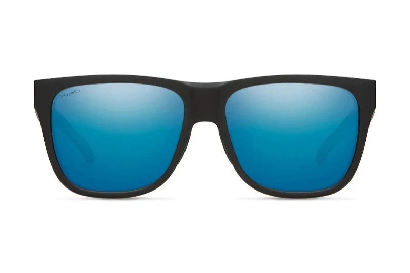 Smith Lowdown 2 Polarised Matte Black ChromaPop Blue Mirror (Lowdown 2 003 QG)