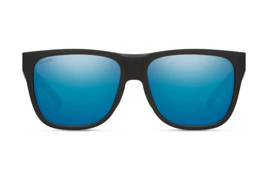 Smith Lowdown 2 Polarised Matte Black ChromaPop Blue Mirror (Lowdown 2 003 QG)