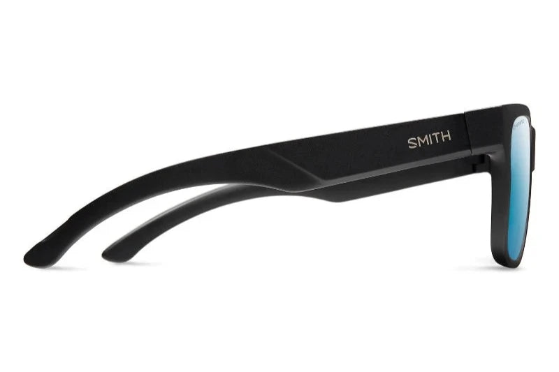 Smith Lowdown 2 Polarised Matte Black ChromaPop Blue Mirror (Lowdown 2 003 QG)